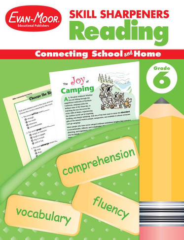 Skill Sharpeners: Reading, Grade 6 Workbook