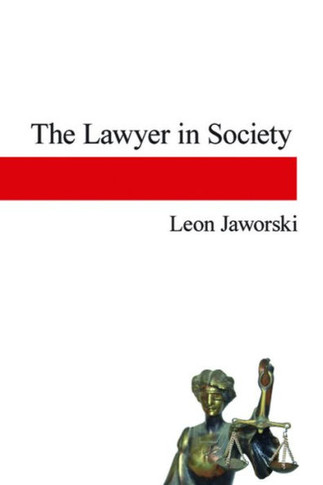 The Lawyer in Society