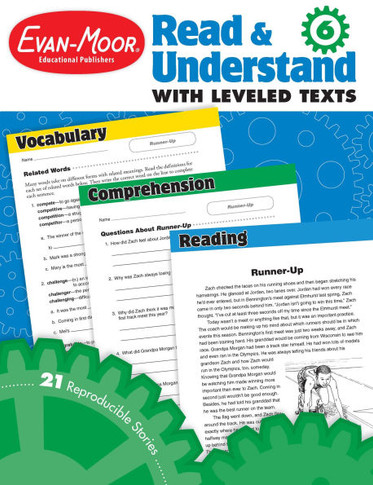 Read and Understand with Leveled Texts, Grade 6 Teacher Resource