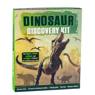 Dinosaur Discovery Kit: The Biggest, Fastest, Toothiest, and Strangest Creatures the World Has Ever Seen [With Sticker(s) and Poster]
