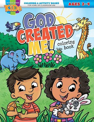 God Created Me!: Coloring Book