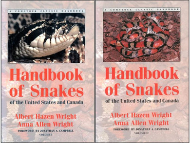 Handbook of Snakes of the United States and Canada: Two-Volume Set : 9781501702532