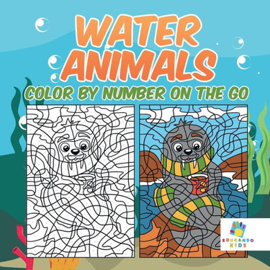 Water Animals Color By Number On The Go