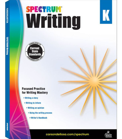Spectrum Writing, Grade K: Volume 34