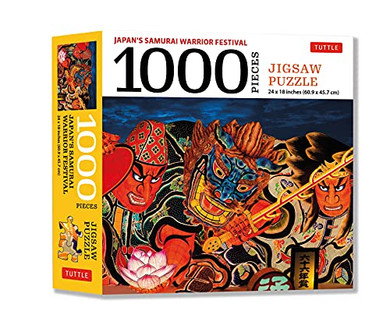 Japan'S Samurai Warrior Festival - 1000 Piece Jigsaw Puzzle: The Nebuta Festival: Finished Size 24 X 18 Inches (61 X 46 Cm)