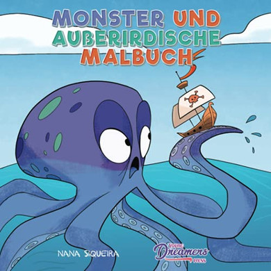 Monster Und Außerirdische Malbuch: Für Kinder Im Alter Von 4-8 Jahren (Malbücher Für Kinder) (German Edition)