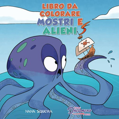 Libro Da Colorare Mostri E Alieni: Per Bambini Dai 4 Agli 8 Anni (Album Da Colorare Per Bambini) (Italian Edition)