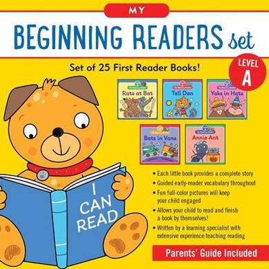 My Beginning Readers Set (A Complete Set Of 25 First Reader Books, Level A)