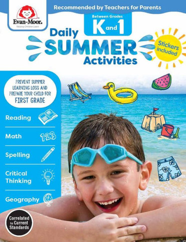 Evan-Moor Daily Summer Activities, Grade K-1