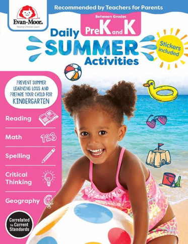 Evan-Moor Daily Summer Activities, Grade Prek