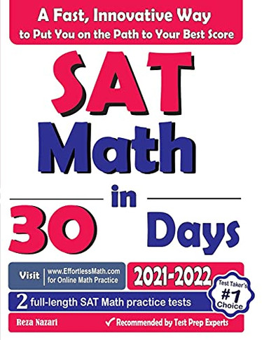 Sat Math In 30 Days: The Most Effective Sat Math Crash Course