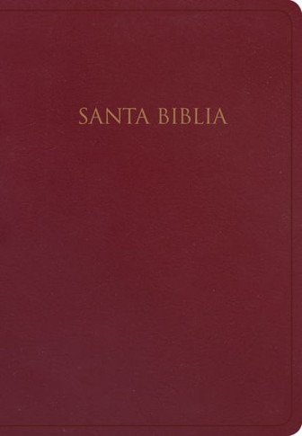 Biblia Reina Valera 1960 Para Regalos Y Premios. Imitación Piel, Borgoña | Gift And Award Holy Bible Rvr60. Imitation Leather, Burgundy (Spanish Edition)