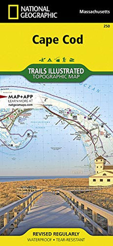 Cape Cod (National Geographic Trails Illustrated Map, 250)