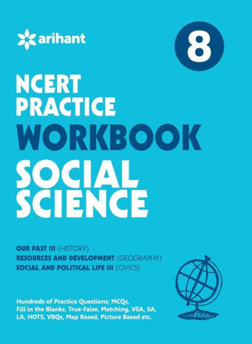 Workbook Social Science Class 8th