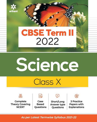 Arihant CBSE Science Term 2 Class 10 for 2022 Exam (Cover Theory and MCQs)