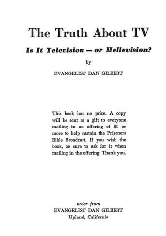 The Truth About TV : Is It Television-or Hellevision?