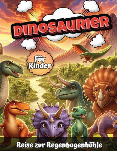 Dinosaurier für Kinder : Reise zur Regenbogenhöhle