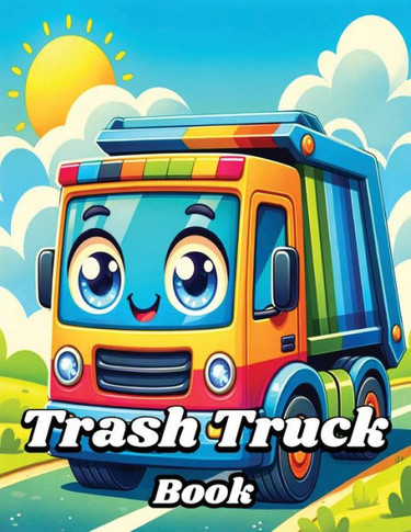 Trash Truck Book : Easy and Funny Garbage Vehicles for Kids