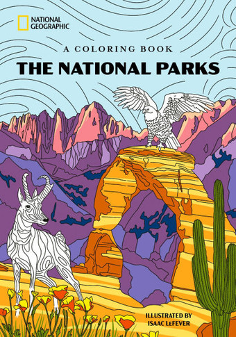 The National Parks : A Coloring Book