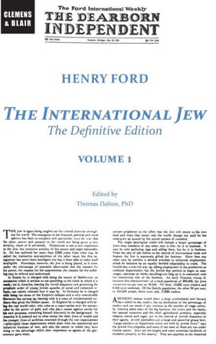 The International Jew : The Definitive Edition (Volume One)