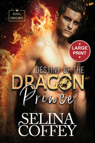 Destiny Of The Dragon Prince : A Shifter Hunter Paranormal Romance (Large Print)