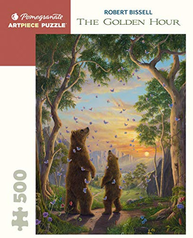 Pomeanate Robert Bissell the Golden Hour 500-Piece Jiaw Puzzle 18"x24"