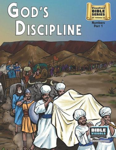 God's Discipline: Old Testament Volume 13: Numbers Part 1 (Visualized Bible Flash Card Format)
