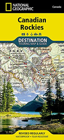 Canadian Rockies (National Geographic Destination Map)