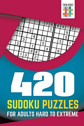 420 Sudoku Puzzles For Adults Hard To Extreme