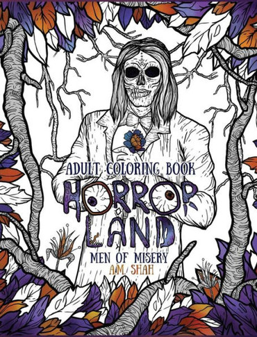 Adult Coloring Book: Horror Land Men of Misery (Book 3) (3)