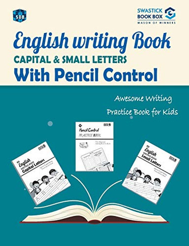 Sbb English Writing Book Capital And Small Letters With Pencil Control