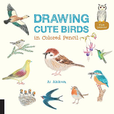 Drawing Cute Birds in Colored Pencil
