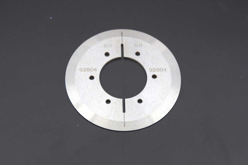 Weber Slicer Replacement Part - Knife, Circ, Split Dbl Bvl, 4.0in OD - OEM Number 805039811-02