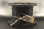 Type J Thermocouple Wire - 16 Gauge Solid - FEP (Teflon) Insulated - Black