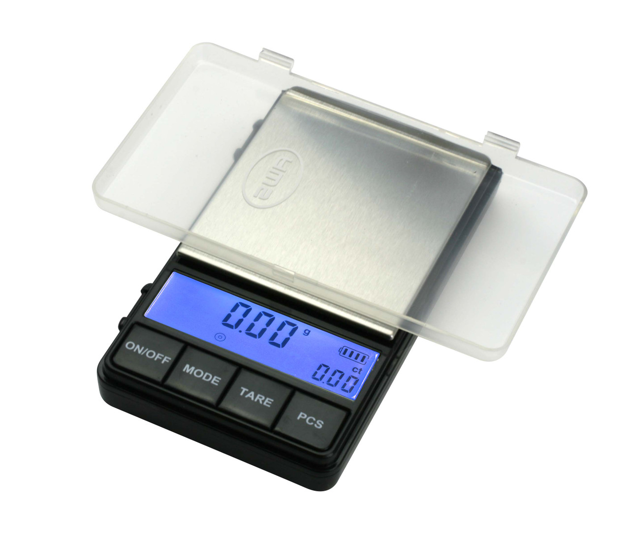 TRAP-220-RED DIGITAL POCKET SCALE, RED W/BOWL 220G X 0.01G - American Weigh  Scales