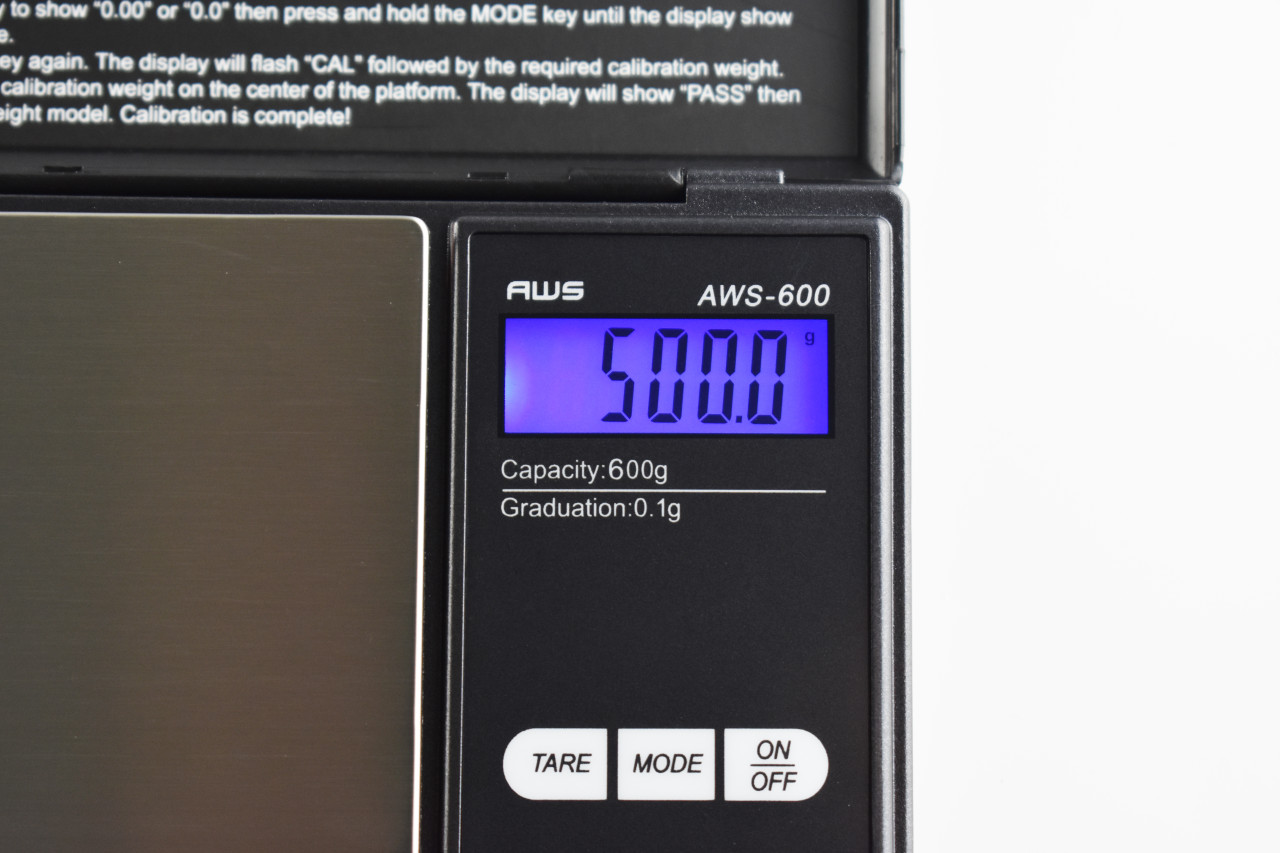 AWS-600 Digital Pocket Scale, 600 g x 0.1 g - Scales Plus