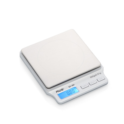 SC-501G PRECISION DIGITAL POCKET SCALE, 500G X 0.01G