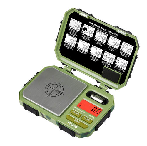 PREDATOR-2KG RECHARGEBLE DIGITAL POCKET SCALE, 2KG X 0.1G