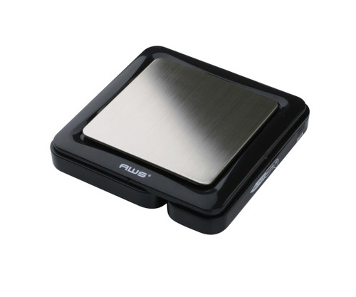 DIGITAL POCKET WEIGHT SCALE WITH RETRACTABLE DISPLAY 150G X 0.01G, BLACK ( BL-150-CF)