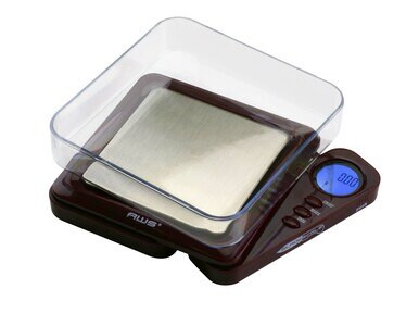 DIGITAL POCKET WEIGHT SCALE WITH RETRACTABLE DISPLAY 1200G X 0.1G, BLACK ( BL-1200-CF)