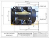 Mounting Bracket Dimensions for 8181100-SEP Motor