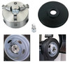 Montage photo of Quick-chuck Truck Kit for Wheel Balancers.