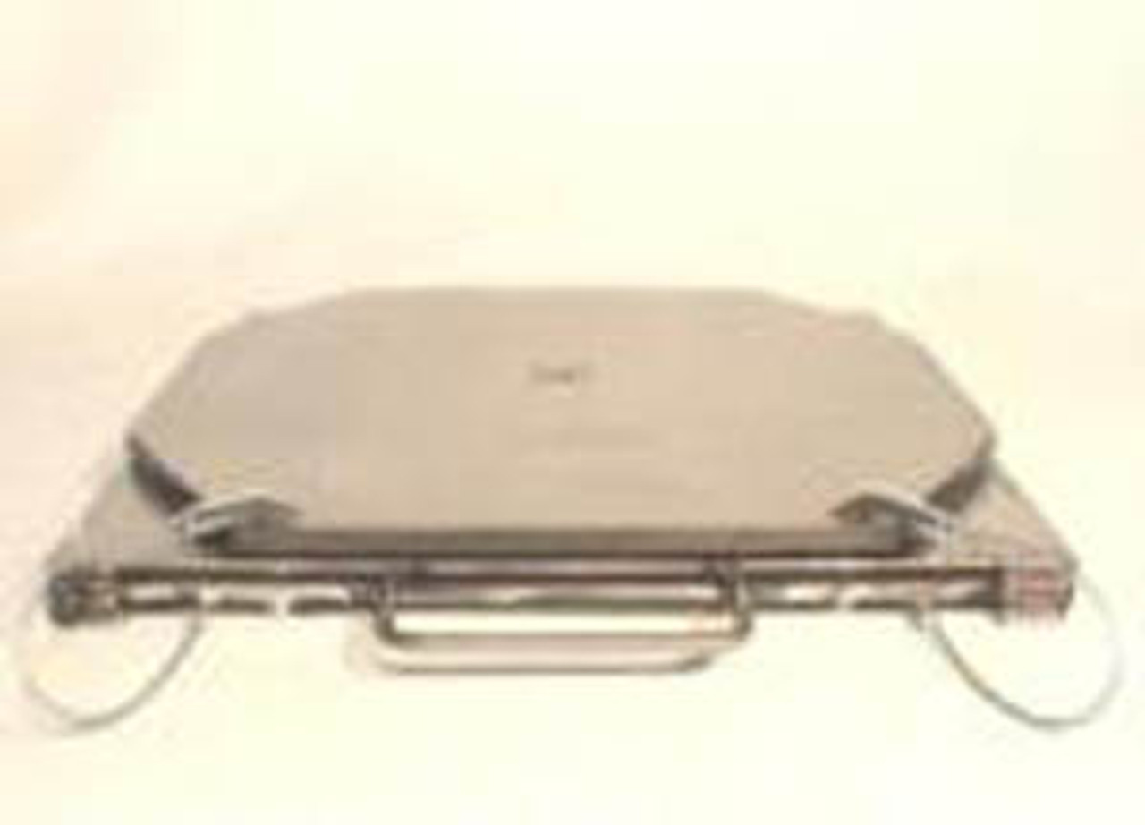 TURN-PLATES, Set of 2 - Stainless Steel, Medium Duty. Ships FREE in the USA.