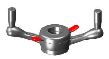 28mm X 3.5 mm, QuickNut WINGNUT.