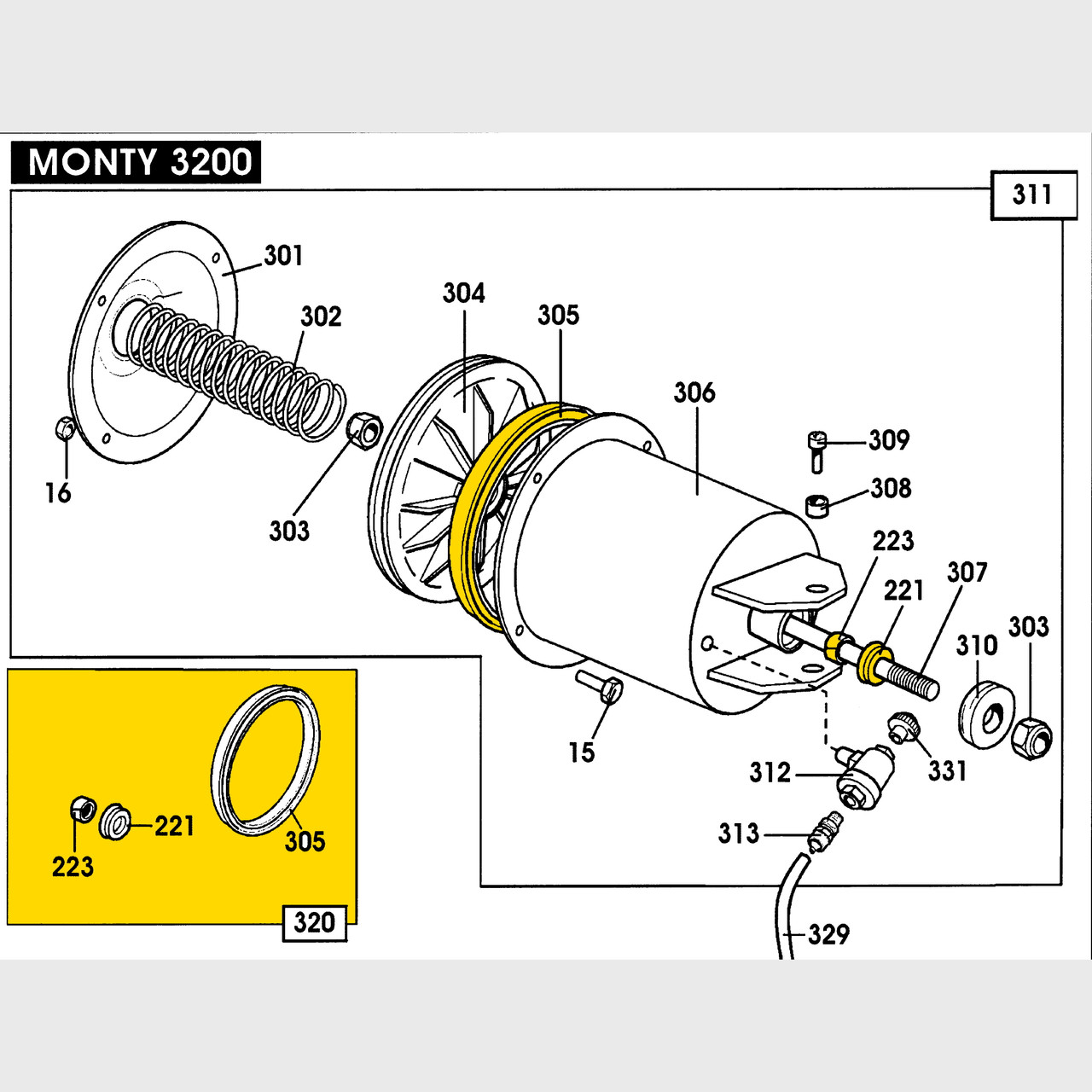 Hofmann Tire Machine Replacement Parts