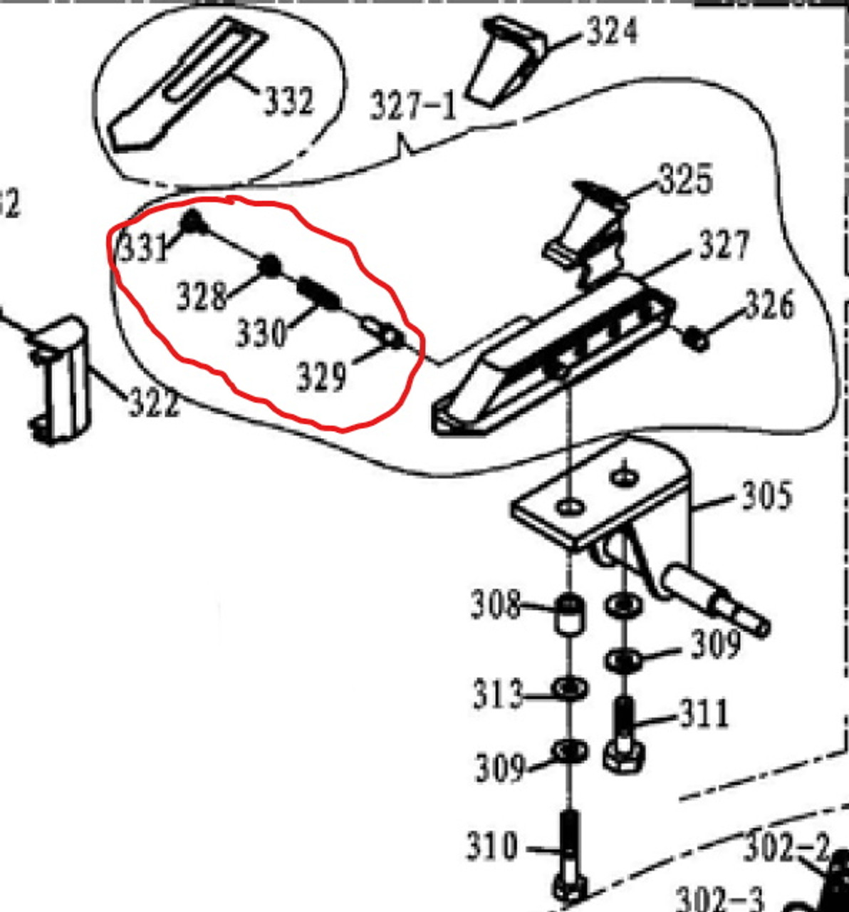 PIN ASSY., Adjustable Clamping Jaw; some Ranger® 