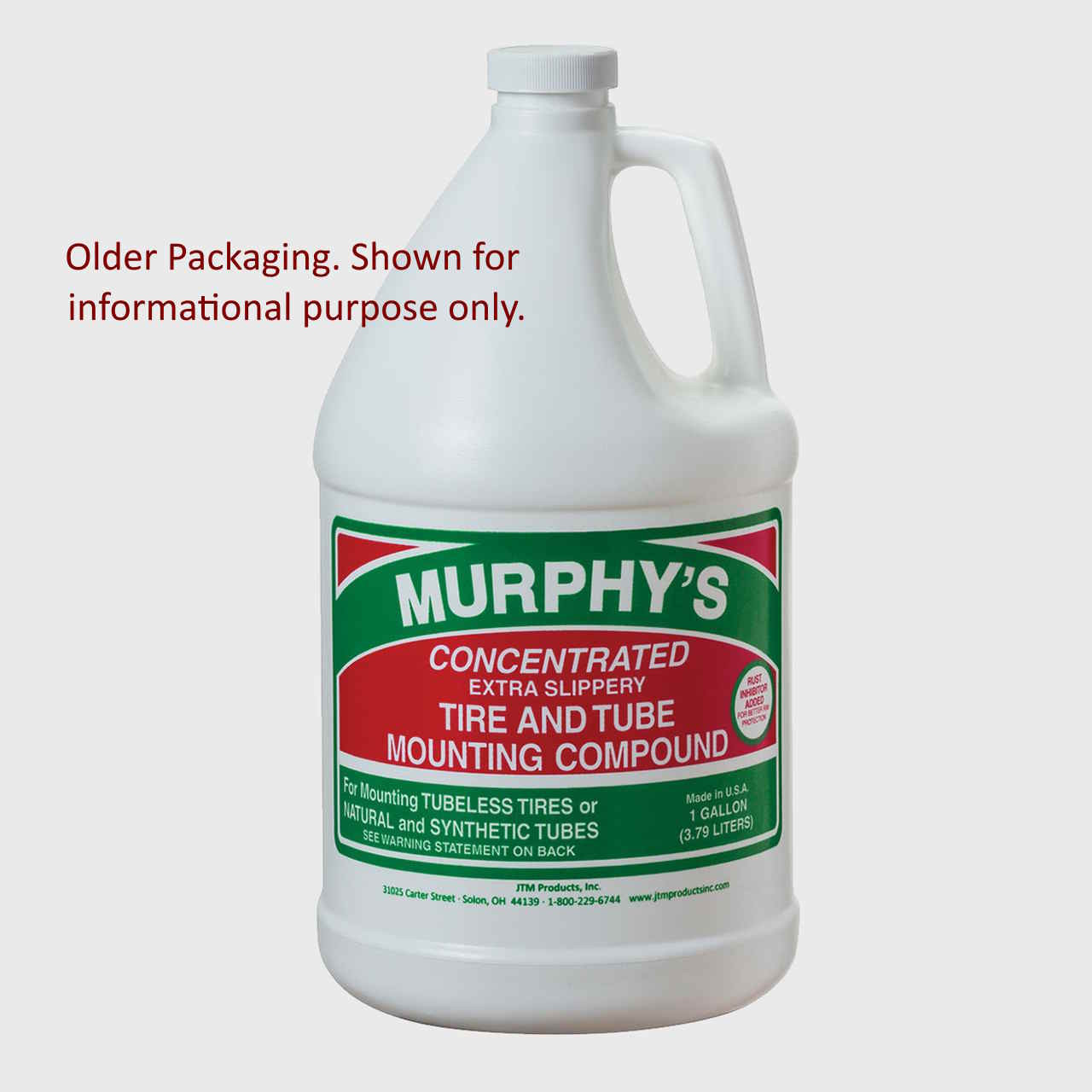 Murphy's Concentrated Extra Slippery Tire and Tube Mounting Compound older packaging.