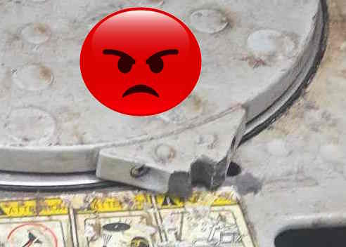 EAR-PIN LOCK, STAINLESS STEEL