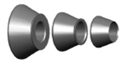 3 CONE SET for 40mm shaft
