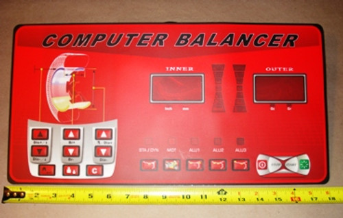 DISPLAY TOUCH-PANEL, WB-953 Wheel Balancer